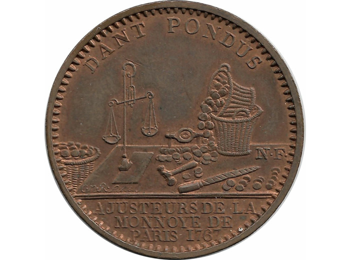 75 SEINE - PARIS MEDAILLE ADMINISTRATION DES MONNAIES ET MEDAILLES SUP