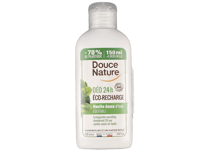 Déodorant 24H Éco-recharge Menthe douce 150ml