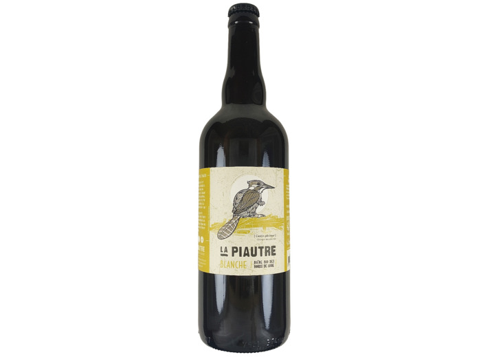 Bière Blanche la Piautre 75cl