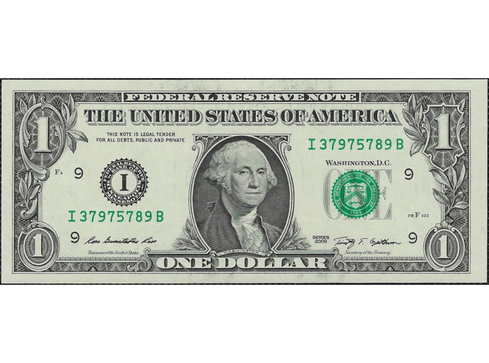 U.S.A MINNESOTA 1 DOLLAR 2009 SERIE FW F332 SUP