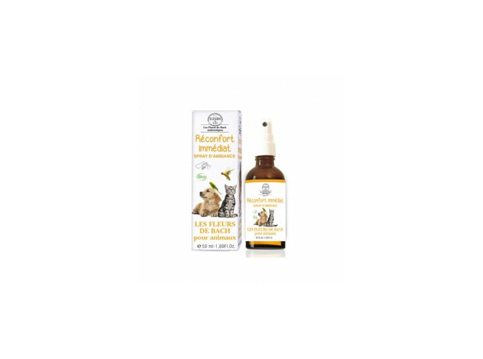 Spray d'Ambiance Réconfort Immédiat Animaux-50ml-Elixir&Co