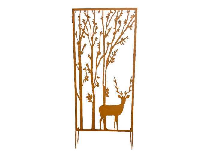Treillage Cerf arboré 60x10x140cm