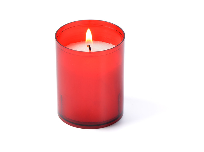 Veilleuse 20 Heures Rouge - 50x65mm