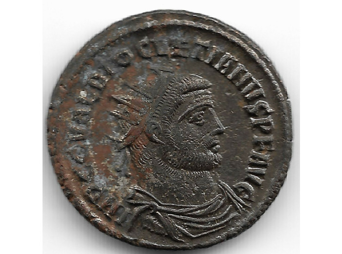 DIOCLETIEN (284-305) ANTONINIEN IOVI HERCV CONCER AVG XXI A 4.15 gr TTB+