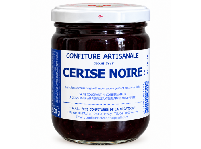 Confiture de Savoie Cerise noire
