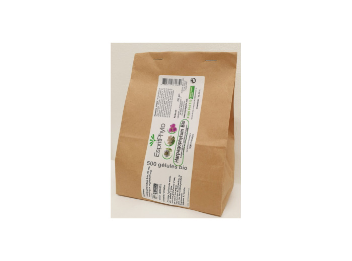 Harpagophytum Bio 500 gélules modèle Recharge