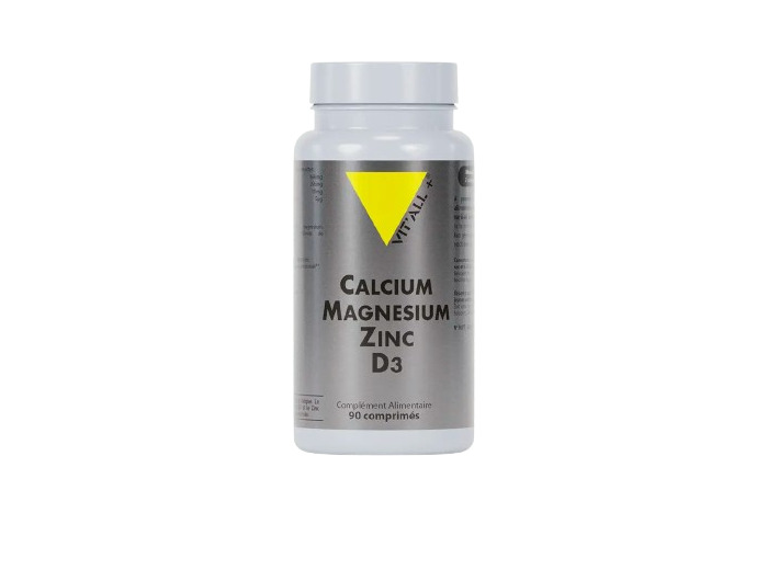 Calcium Magnésium Zinc D3-90 ou 250comprimés-Vit'all+