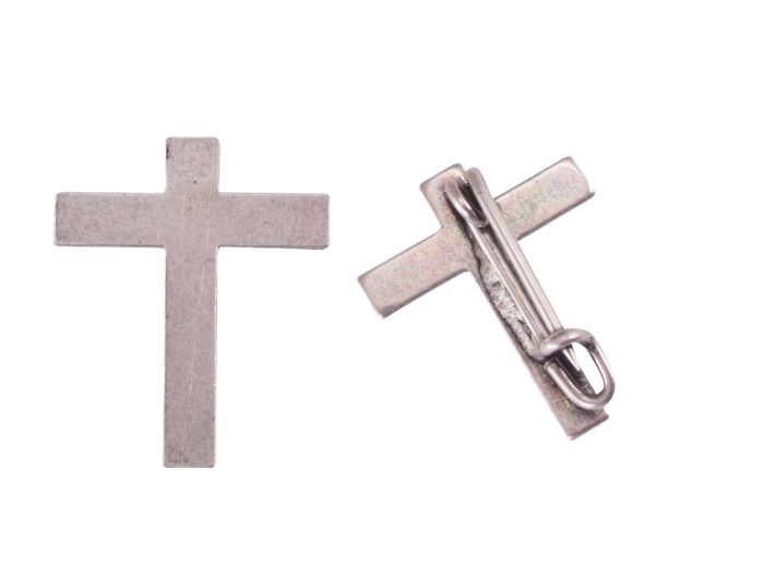 Croix Métal Prêtre Epingle