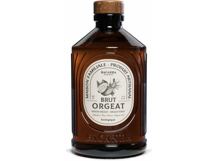 Sirop Orgeat Brut - Biologique - 400 ml