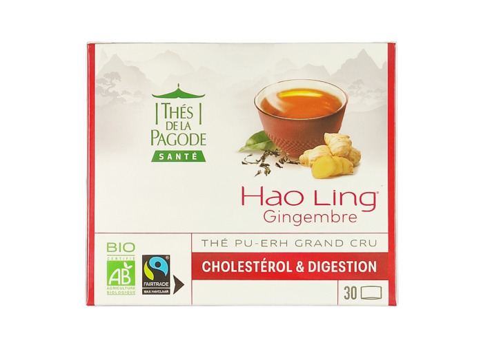 Thé Hao Ling Gingembre 30 Infusions 75g Bio