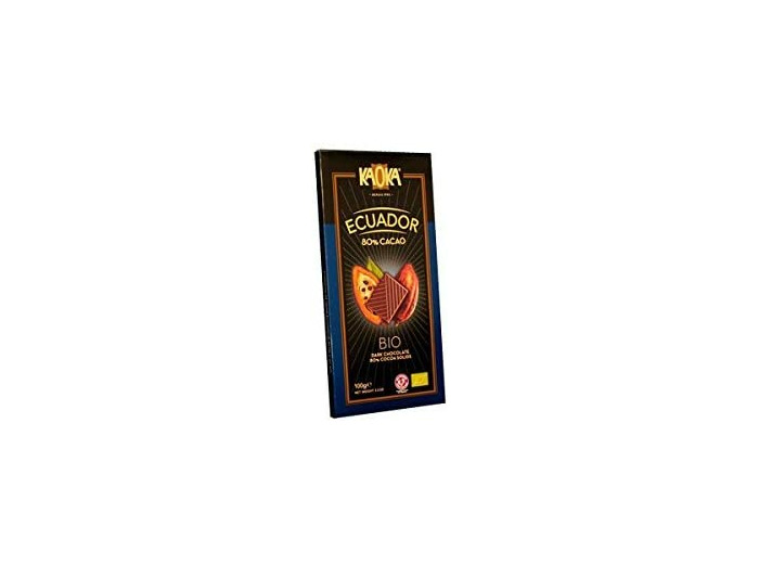 Chocolat noir Equateur 80% 100g KAOKA