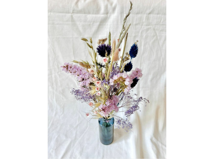 Bouquet séché en fiole CLAUDE