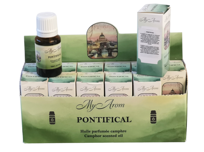 Flacon d'Huile Parfumée 10ml Pontifical/Camphre