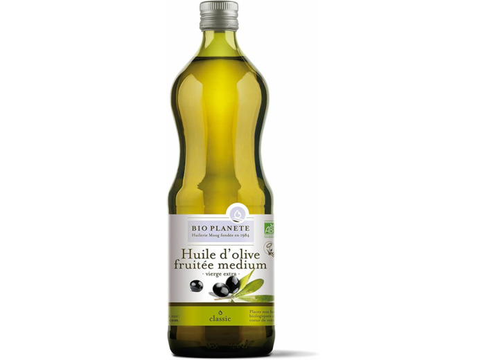 Huile olive fruitee medium 1L Bio Planete