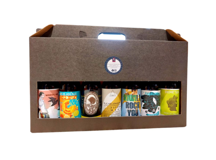 Coffret de 7 bières artisanales locales