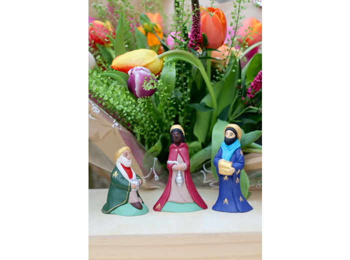 rois mages :Gaspard, Balthazar, Melchior