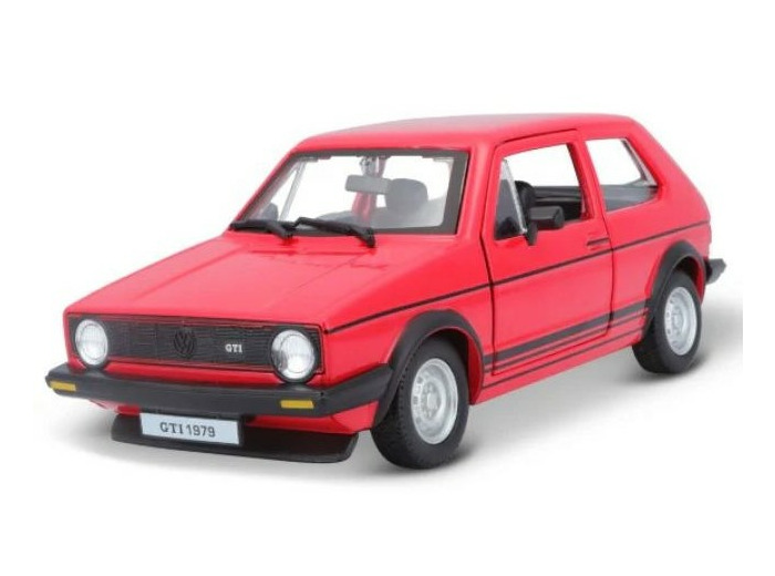 Miniature VOLKSWAGEN GOLF GTI MKI 1979 ROUGE