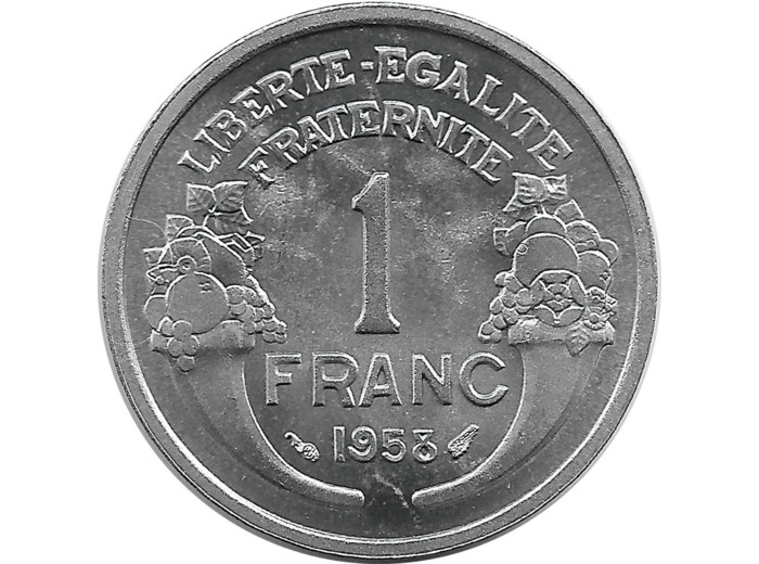 FRANCE 1 FRANC MORLON 1958 SUP/NC