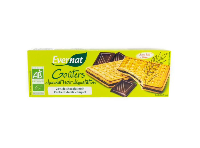 Biscuits Gouters Chocolat Noir Dégustation Bio 225g