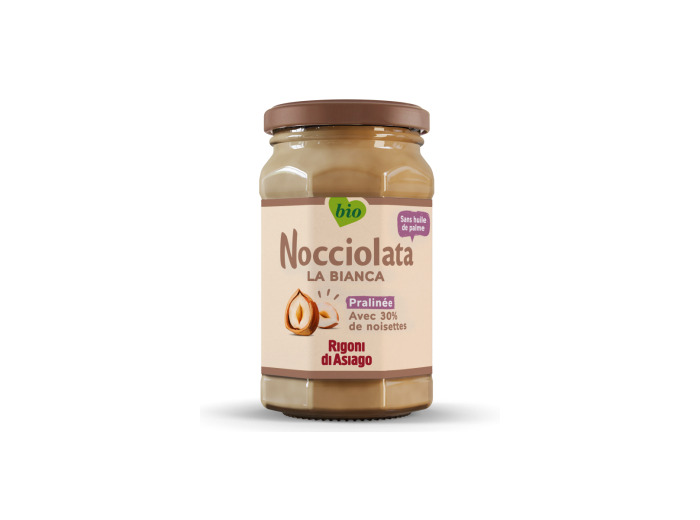 Nocciolata Bianca Pâte à tartiner aux noisettes 325g
