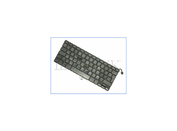 Clavier apple Macbook Air A1237 13  - 4h.n9901.011 - QWERTY Keyboard
