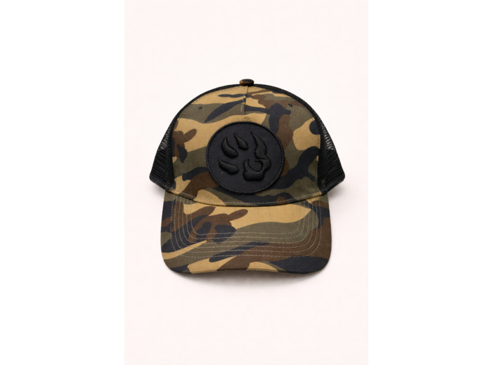 Casquette camouflage Logo estampille malabar 🐾