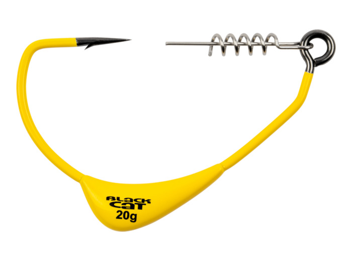 mega offset hook black cat