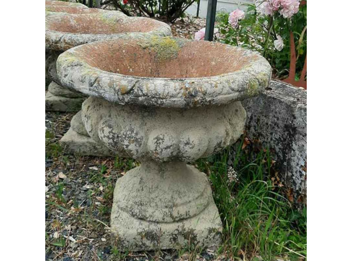 Vase antique pierre reconstituée 44cm