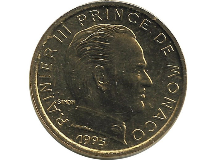 MONACO 10 CENTIMES 1995 FDC