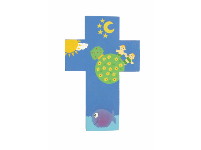 Croix Paradis Terrestre 20x13cm