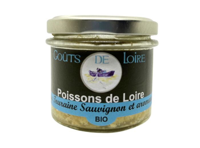 Rillettes de poissons blanc de Loire au Touraine sauvignon et aromates