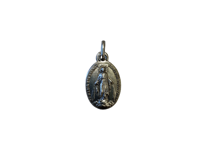 Médaille 18mm en Argent 925 - MIRACULEUSE
