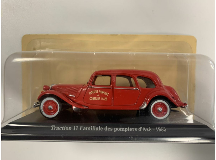 CITROEN TRACTION 11 FAMILIALE DES POMPIERS D'AZE 1955 1/43