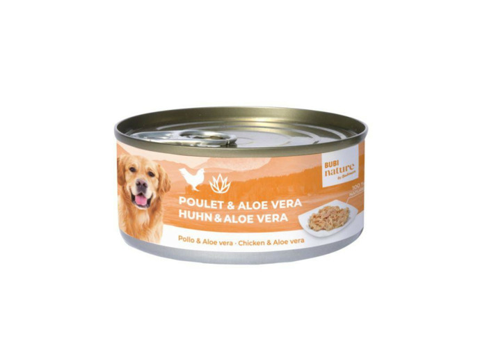 Émincés BUBINATURE chien, poulet & aloe vera - 150g