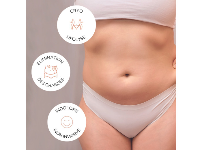 Cryolipolyse - 3 séances 1 zone