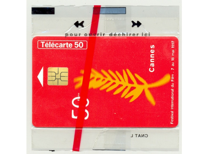 TELECARTE NSB 50 UNITE 04/97 CANNES 97 F733