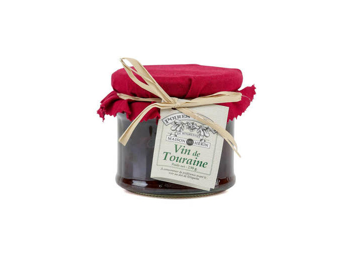 Poires tapées au Gamay de Touraine 230g