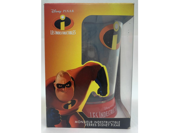 VERRE DISNEY PIXAR LES INDESTRUCTIBLES de chez AUCHAN