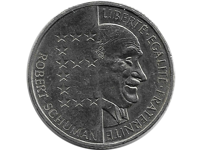FRANCE 10 FRANCS ROBERT SCHUMAN 1986 TTB+