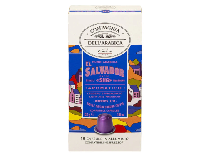 Café El Salvador 100% Arabica 10 Capsules 52G