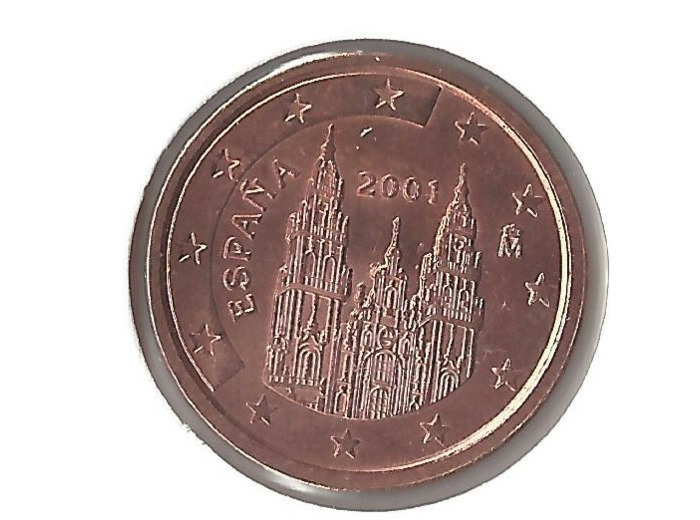 Espagne 2001 2 CENTIMES
