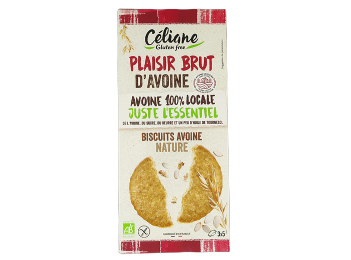 Biscuits Avoine Nature Bio 130g