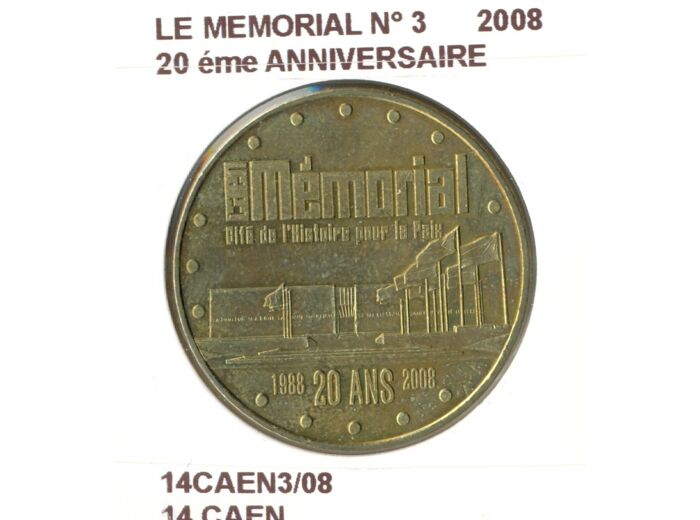 14 CAEN LE MEMORIAL N3 20e ANNIVERSAIRE 2008 SUP-