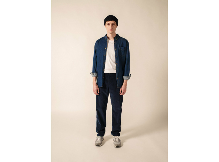 Chemise Lino Denim SAINT JAMES
