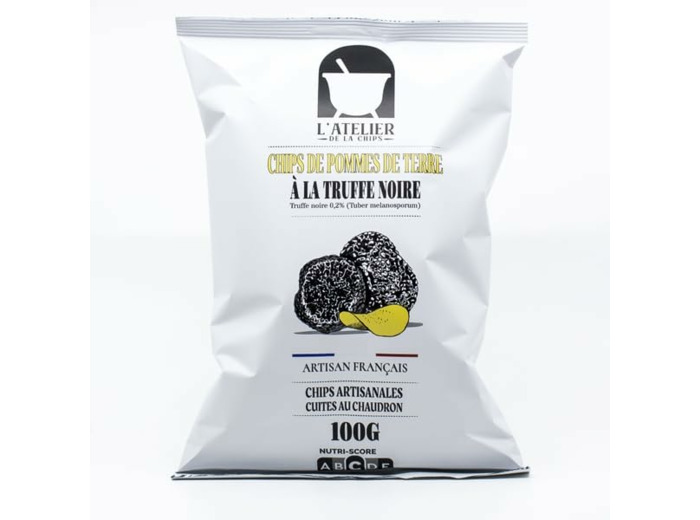 Chips Pomme de Terre à la Truffe Noire 100g