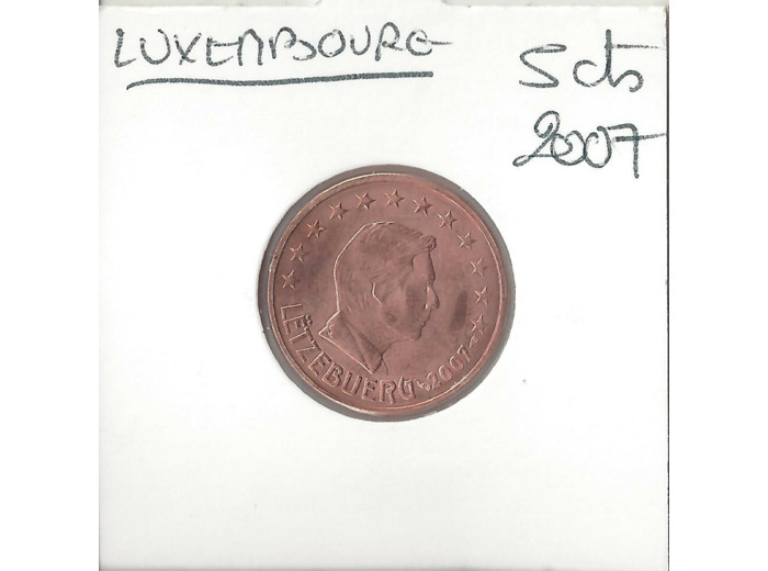 Luxembourg 2007 5 CENTIMES SUP