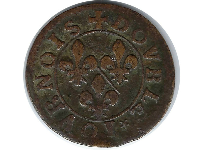 FRANÇOIS BOURBON CONTI DOUBLE TOURNOIS PRINCIPAUTE DE CHATEAU-REGNAULT TB+