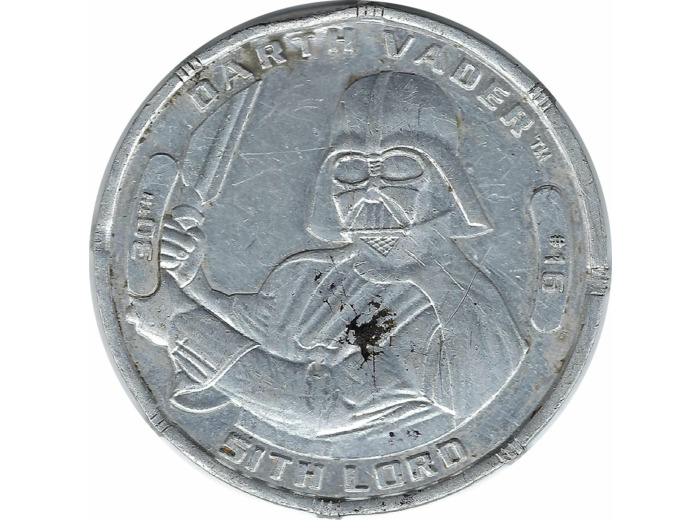 JETON - STAR WARS A NEW HOPE DARTH VADER 2007 TTB