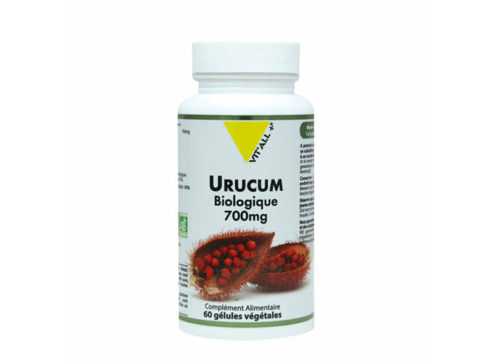 Urucum Bio-700mg-60 gélules-Vit'all+