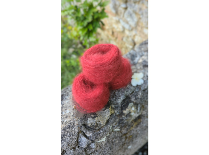 Pelote FLOCON (80% Kid mohair 20% soie) - GRIOTTE